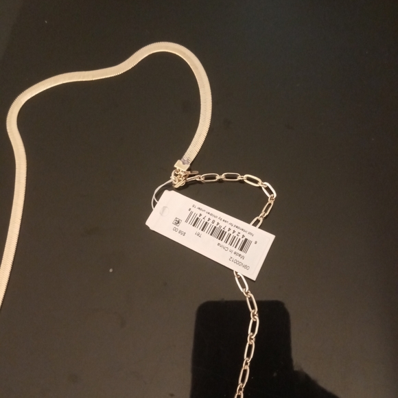 Karl Lagerfeld Paris Gold-Tone Link & Snake Chain  - Picture 2 of 5